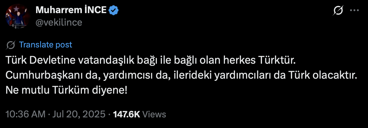 İnce’den Sert Tepki