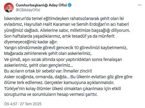 Olay ve Bakanlık Açıklamaları