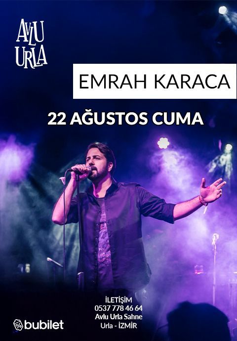 Anadolu rock müziğinin efsanesi Emrah Karaca Urla’da sahne alacak