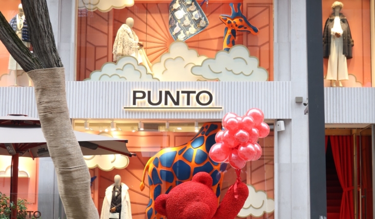 Punto, Nişantaşı’nda Sergilediği Enstalasyonla Yeni Sezon Koleksiyonunu Tanıttı