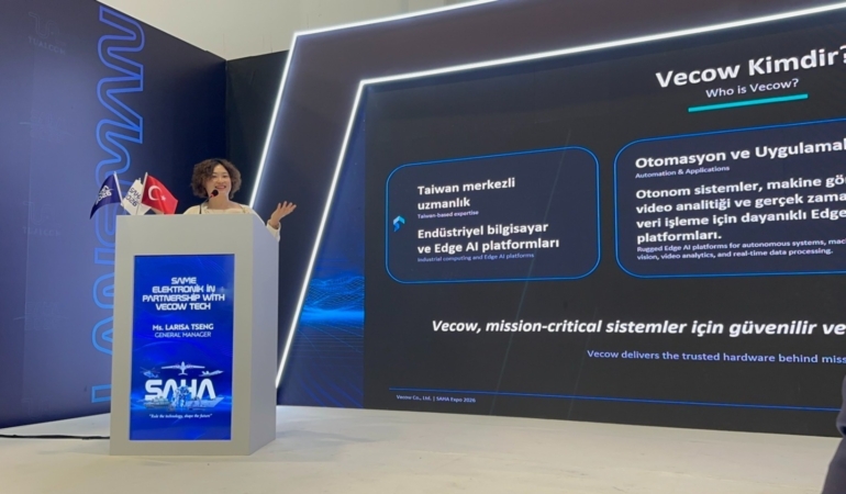 Vecow, SAHA Expo’da Edge AI ve Görev Kritik Çözümlerini Tanıttı