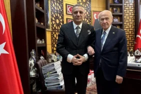 Selahattin Yılmaz Tahliyesinin Ardından MHP Lideri Devlet Bahçeli'yi Ziyaret Etti