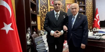 Selahattin Yılmaz Tahliyesinin Ardından MHP Lideri Devlet Bahçeli'yi Ziyaret Etti