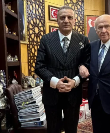 Selahattin Yılmaz Tahliyesinin Ardından MHP Lideri Devlet Bahçeli'yi Ziyaret Etti