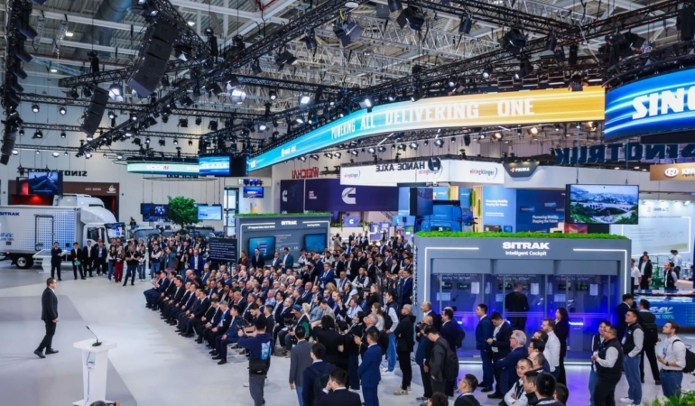 Shandong Heavy Industry Hannover’deki IAA Transportation 2026 Fuarında Yeni Teknolojilerini Tanıttı