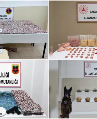35 ilde uyuşturucu operasyonu: 172 şüpheli tutuklandı