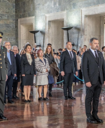 Muayenehane Hekimleri 1 Ekim Nedeniyle Anıtkabir'de Atatürk'ün Huzuruna Çıktı