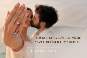 Zen Pırlanta tektaş alışverişlerinde çift taraflı pırlantalı özel aksesuar hediye ediyor